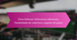 Dime Defense: Defensores adicionais, Flexibilidade de cobertura, Jogadas de passe